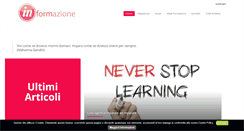 Desktop Screenshot of in-formazione.net